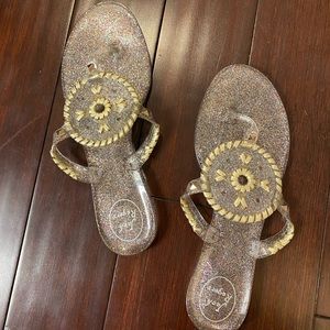 Jack Rogers Sparkle Georgica Jelly Sandal